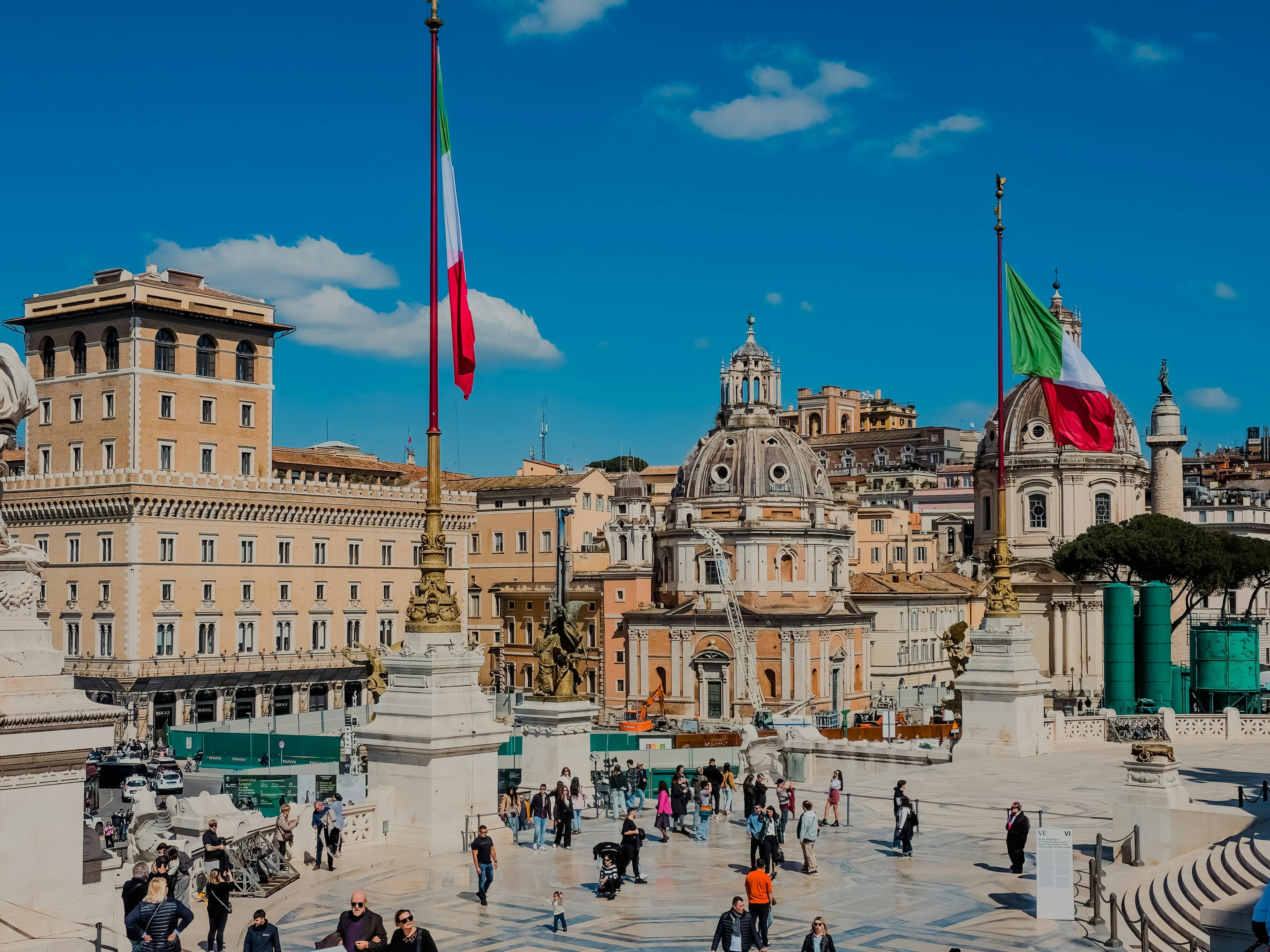 Italy travel collage