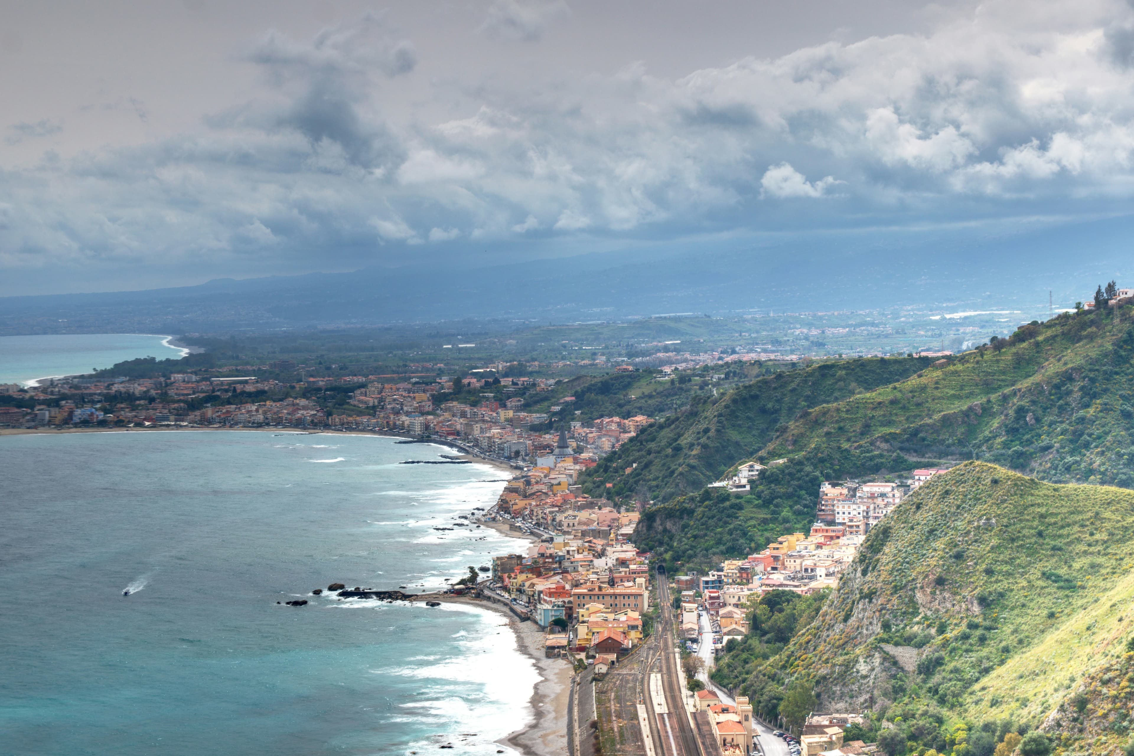 Italian coastline