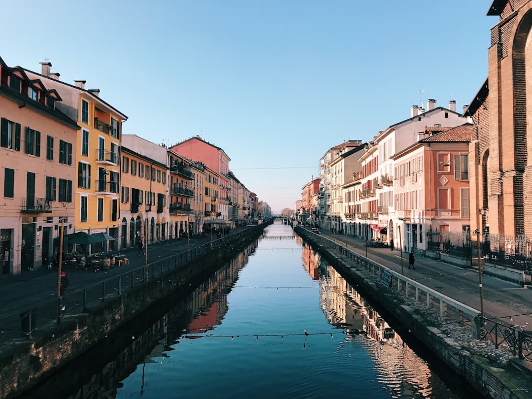Navigli in Milan, Italy