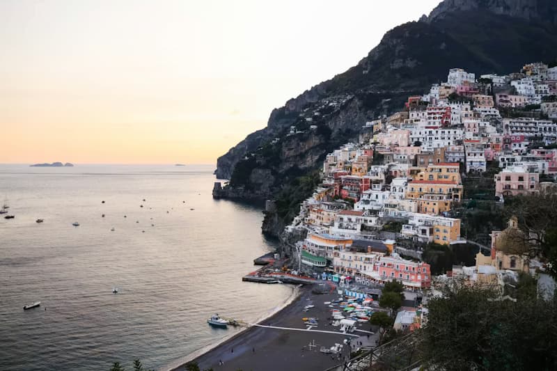 Positano cityscape Italy